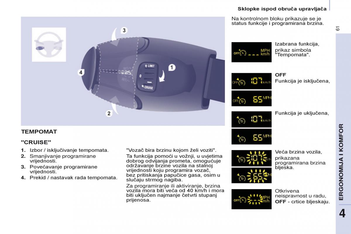 Citroen Berlingo Multispace II 2 vlasnicko uputstvo / page 63