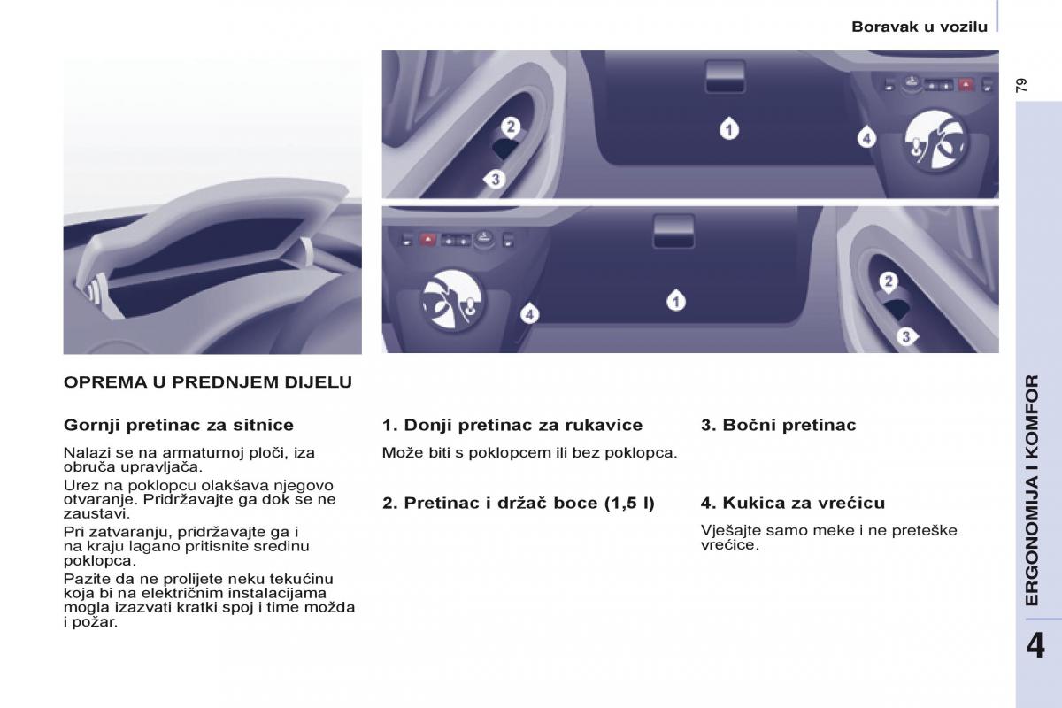 Citroen Berlingo Multispace II 2 vlasnicko uputstvo / page 81