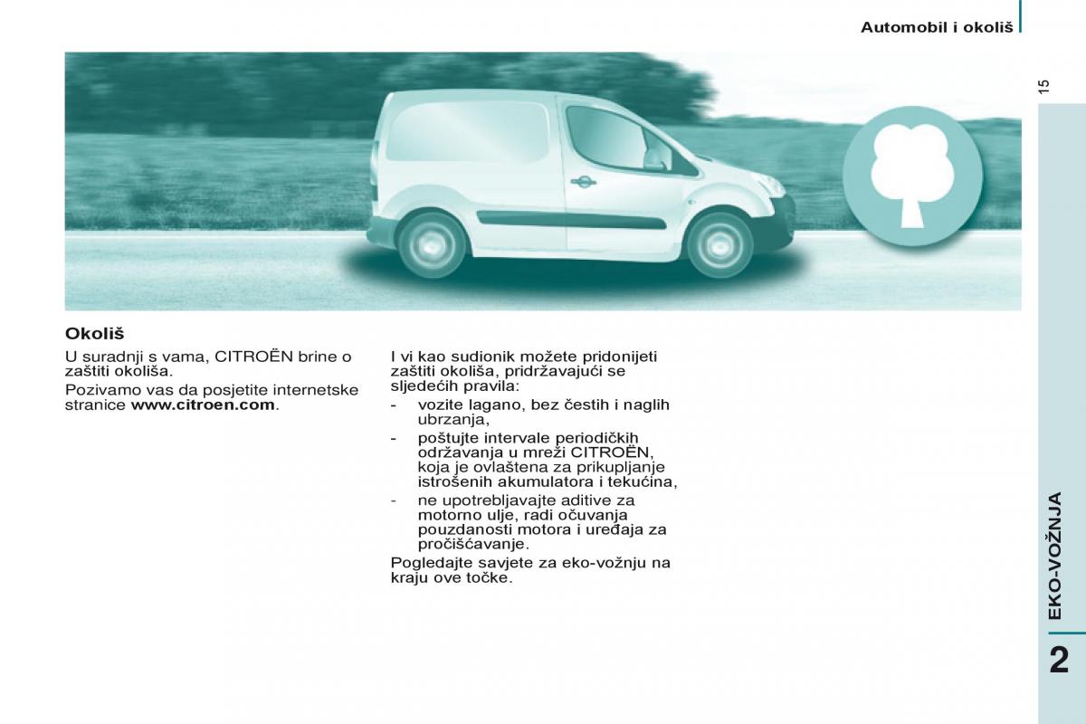 Citroen Berlingo Multispace II 2 vlasnicko uputstvo / page 17