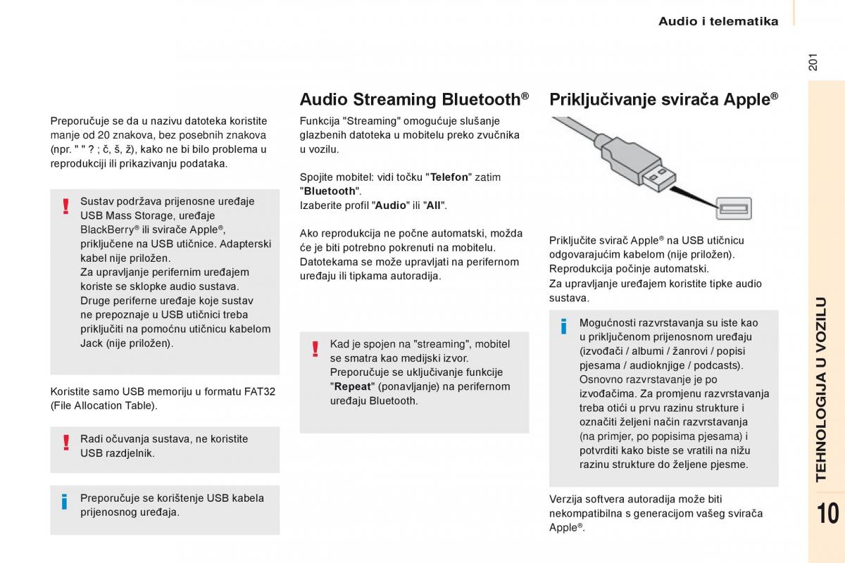 Citroen Berlingo Multispace II 2 vlasnicko uputstvo / page 203