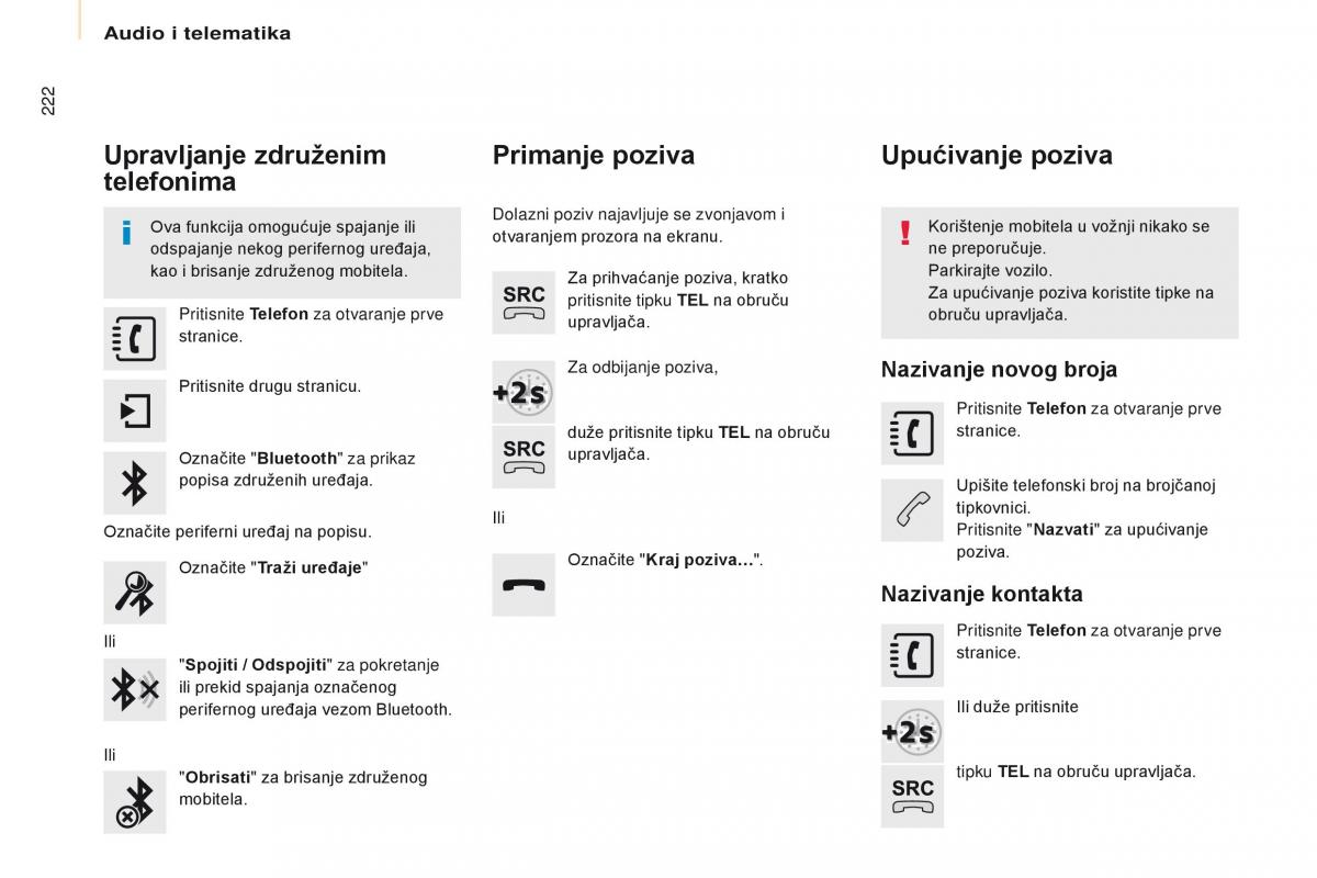 Citroen Berlingo Multispace II 2 vlasnicko uputstvo / page 224