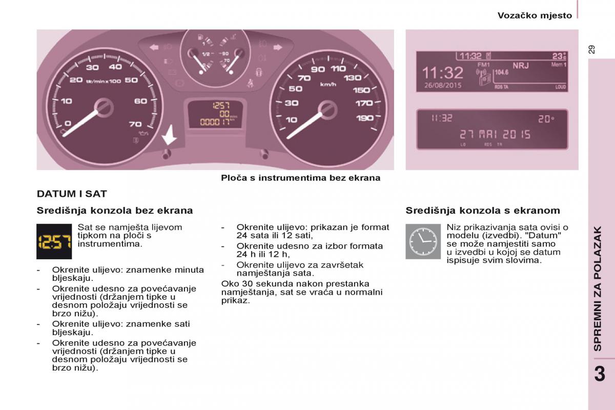 Citroen Berlingo Multispace II 2 vlasnicko uputstvo / page 31