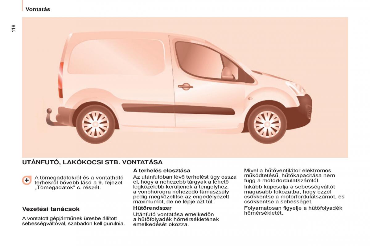 Citroen Berlingo Multispace II 2 Kezelesi utmutato / page 120