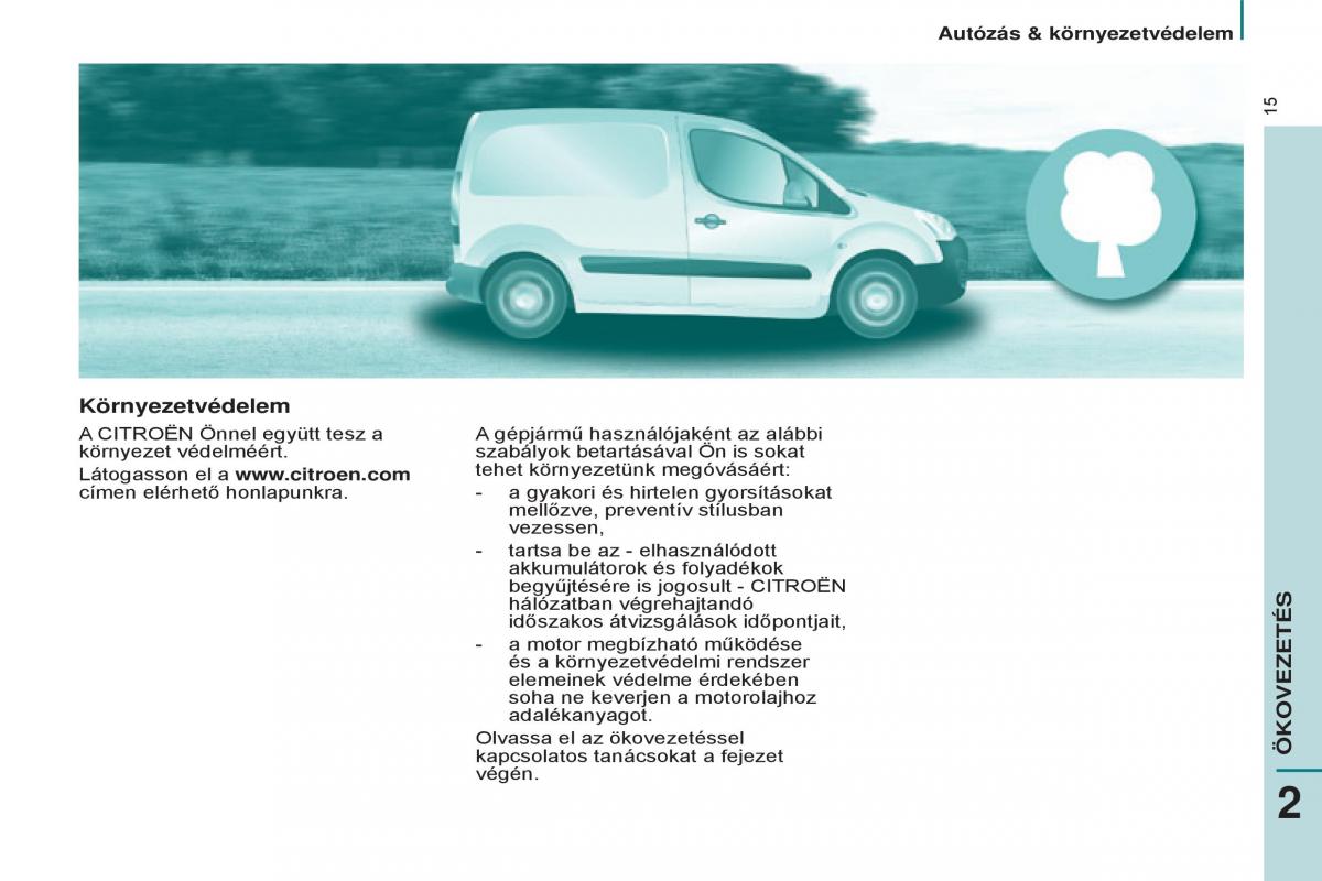 Citroen Berlingo Multispace II 2 Kezelesi utmutato / page 17