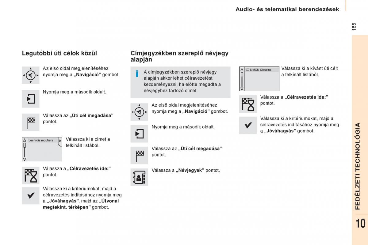 Citroen Berlingo Multispace II 2 Kezelesi utmutato / page 187