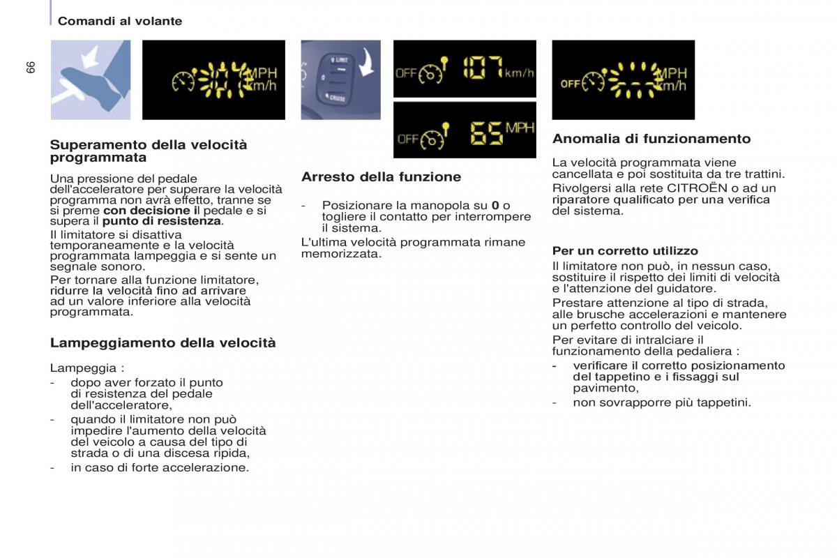 Citroen Berlingo Multispace II 2 manuale del proprietario / page 68