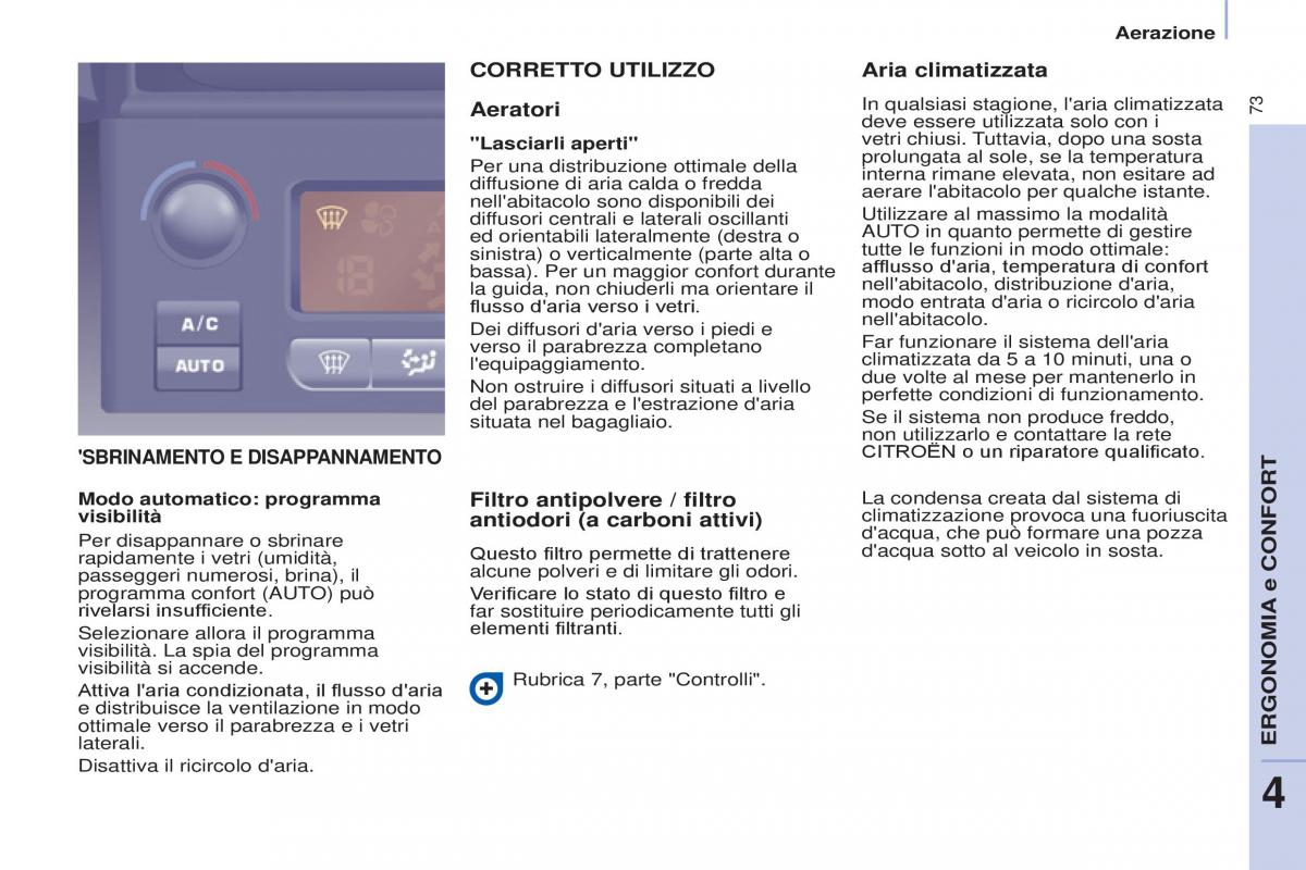 Citroen Berlingo Multispace II 2 manuale del proprietario / page 75