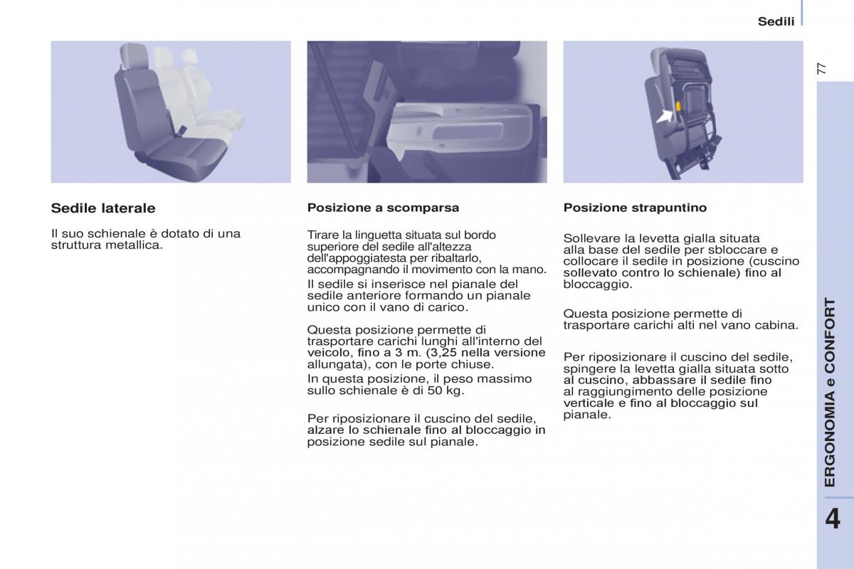 Citroen Berlingo Multispace II 2 manuale del proprietario / page 79