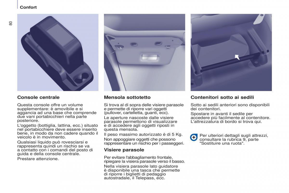 Citroen Berlingo Multispace II 2 manuale del proprietario / page 82