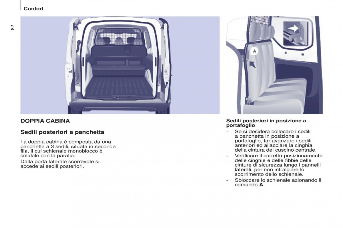 Citroen Berlingo Multispace II 2 manuale del proprietario / page 84