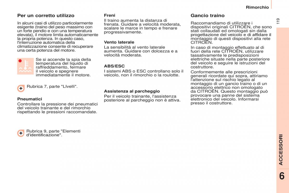 Citroen Berlingo Multispace II 2 manuale del proprietario / page 121