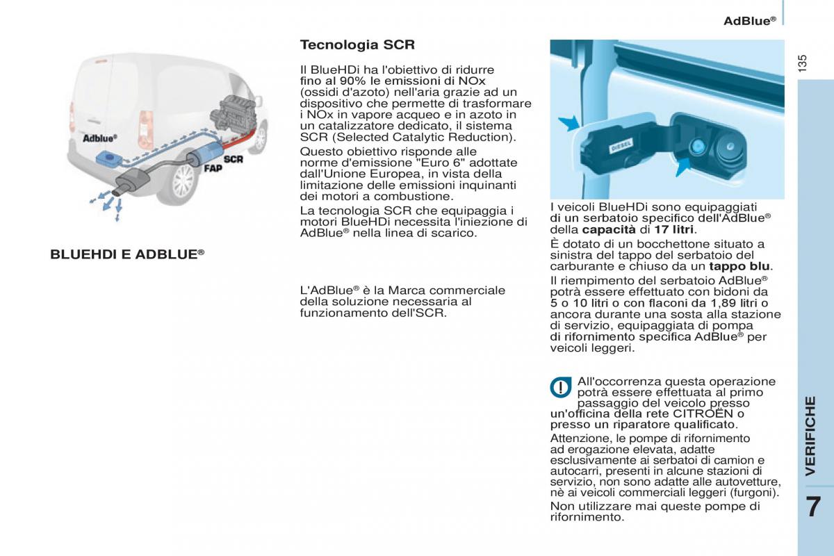 Citroen Berlingo Multispace II 2 manuale del proprietario / page 137