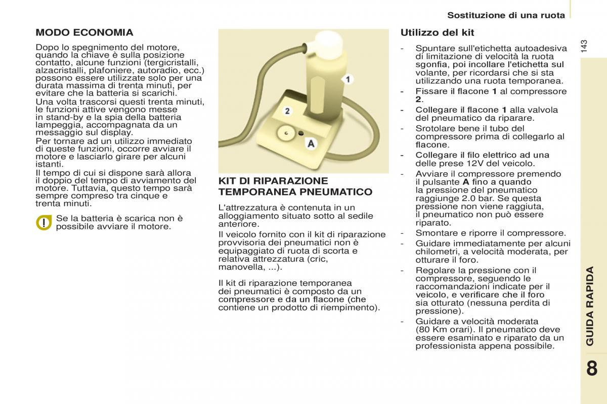 Citroen Berlingo Multispace II 2 manuale del proprietario / page 145