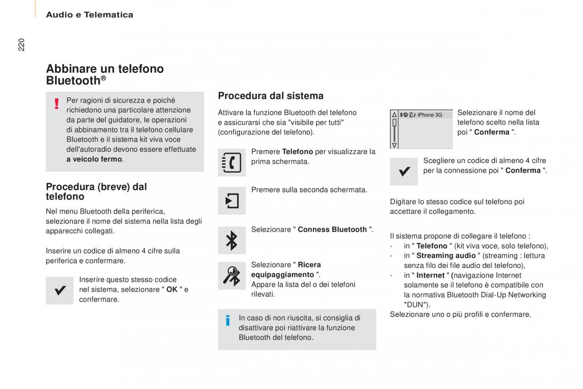 Citroen Berlingo Multispace II 2 manuale del proprietario / page 222