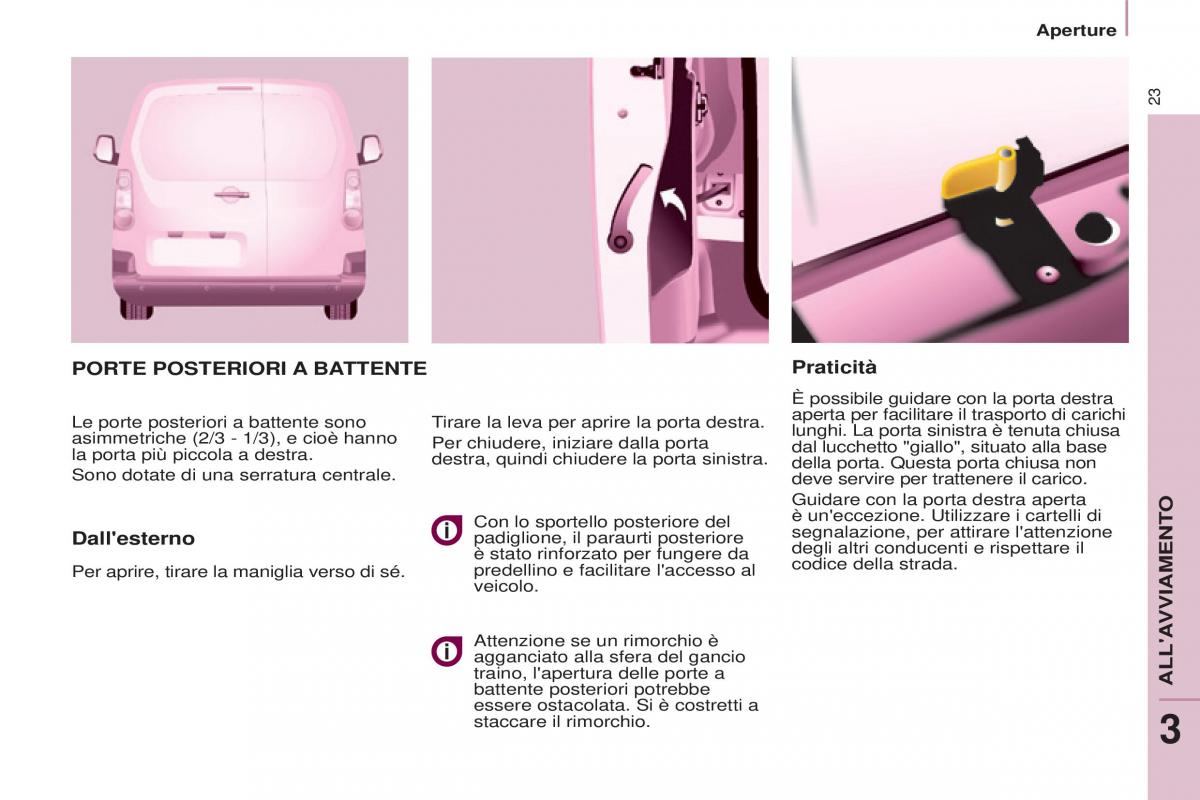 Citroen Berlingo Multispace II 2 manuale del proprietario / page 25