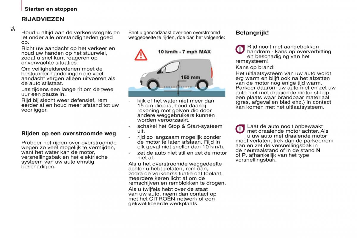 Citroen Berlingo Multispace II 2 handleiding / page 56