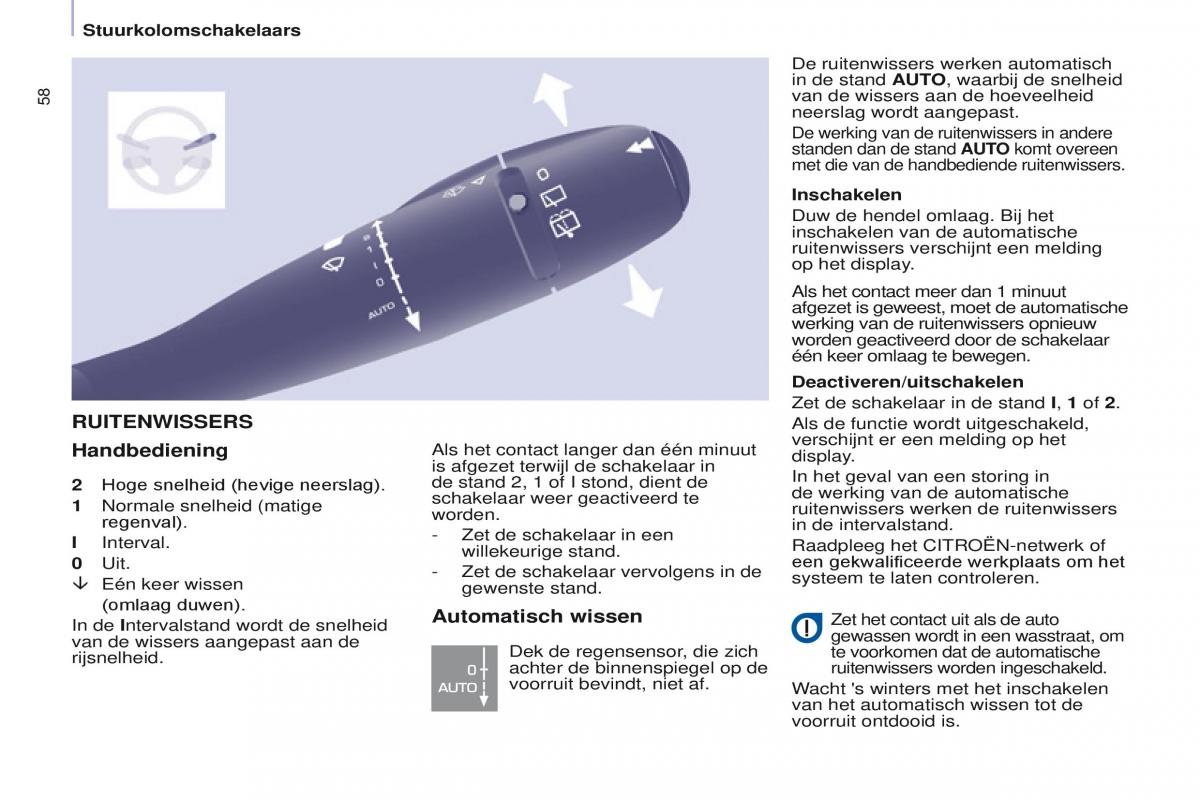 Citroen Berlingo Multispace II 2 handleiding / page 60