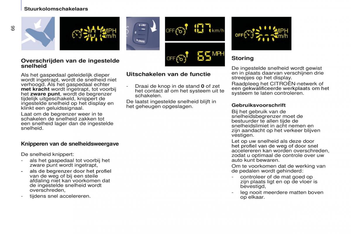 Citroen Berlingo Multispace II 2 handleiding / page 68