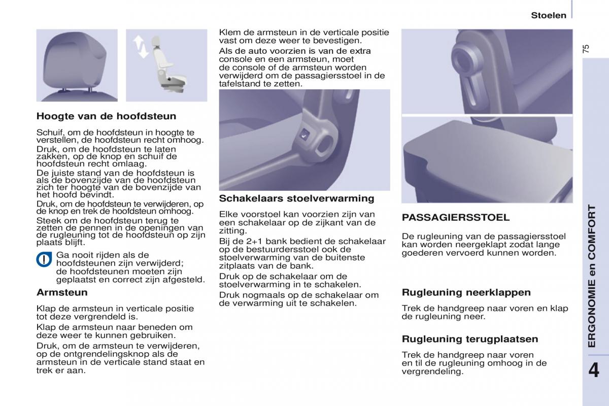 Citroen Berlingo Multispace II 2 handleiding / page 77