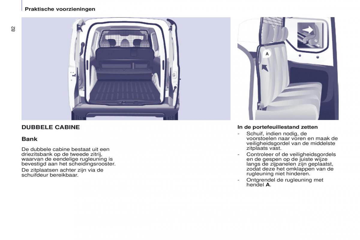 Citroen Berlingo Multispace II 2 handleiding / page 84