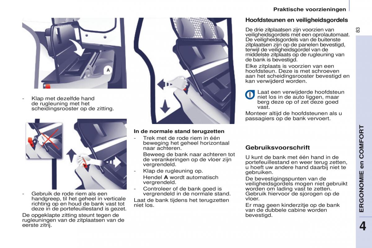 Citroen Berlingo Multispace II 2 handleiding / page 85