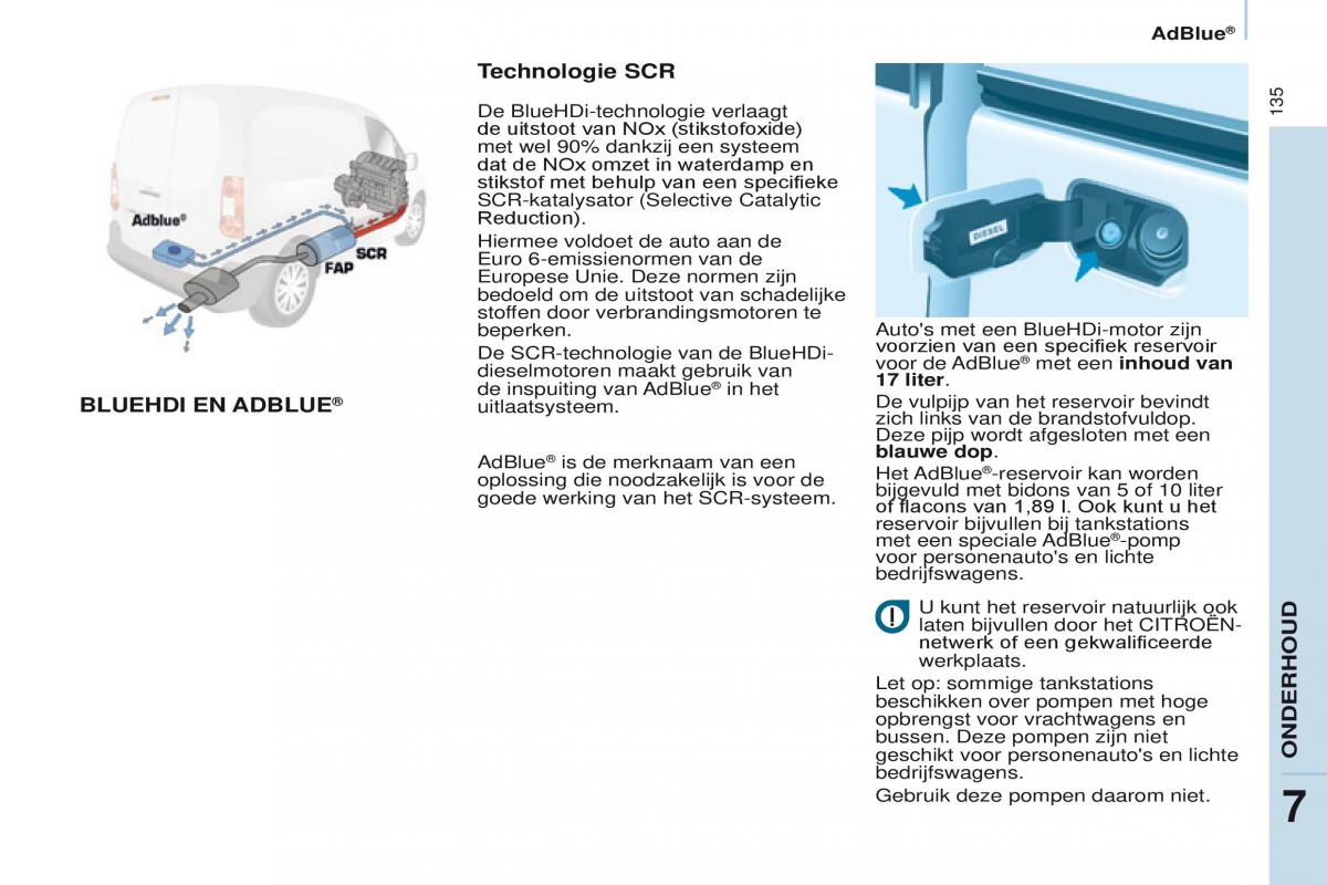 Citroen Berlingo Multispace II 2 handleiding / page 137