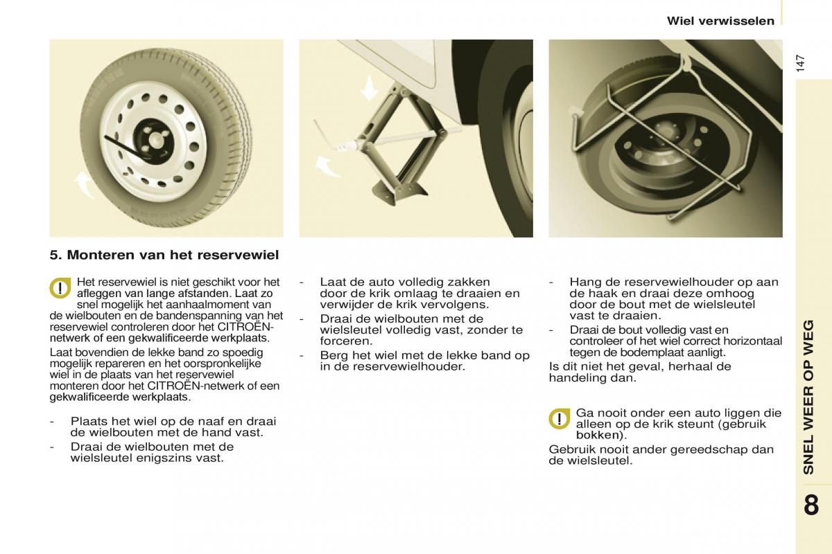 Citroen Berlingo Multispace II 2 handleiding / page 149