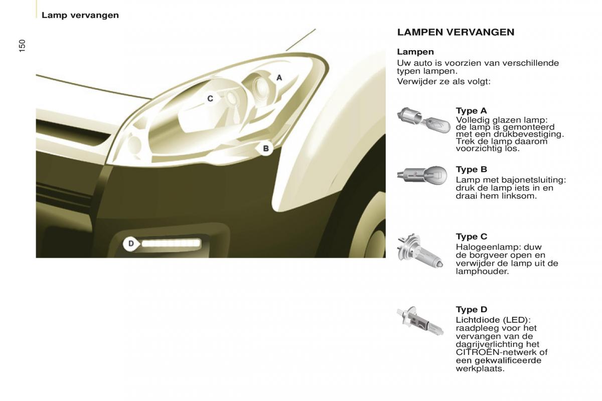 Citroen Berlingo Multispace II 2 handleiding / page 152