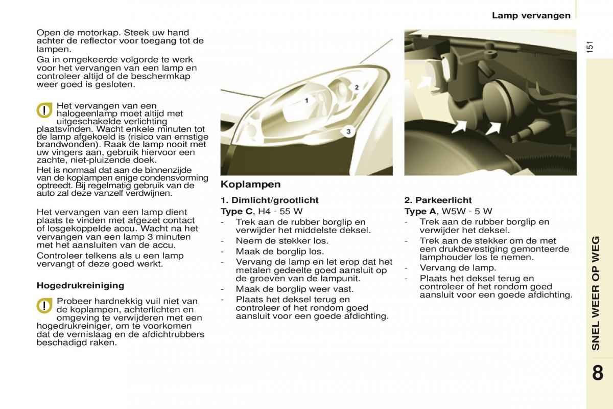 Citroen Berlingo Multispace II 2 handleiding / page 153