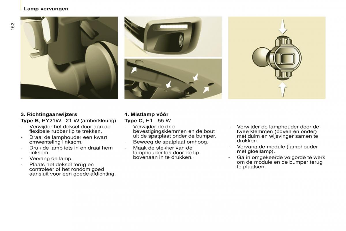 Citroen Berlingo Multispace II 2 handleiding / page 154