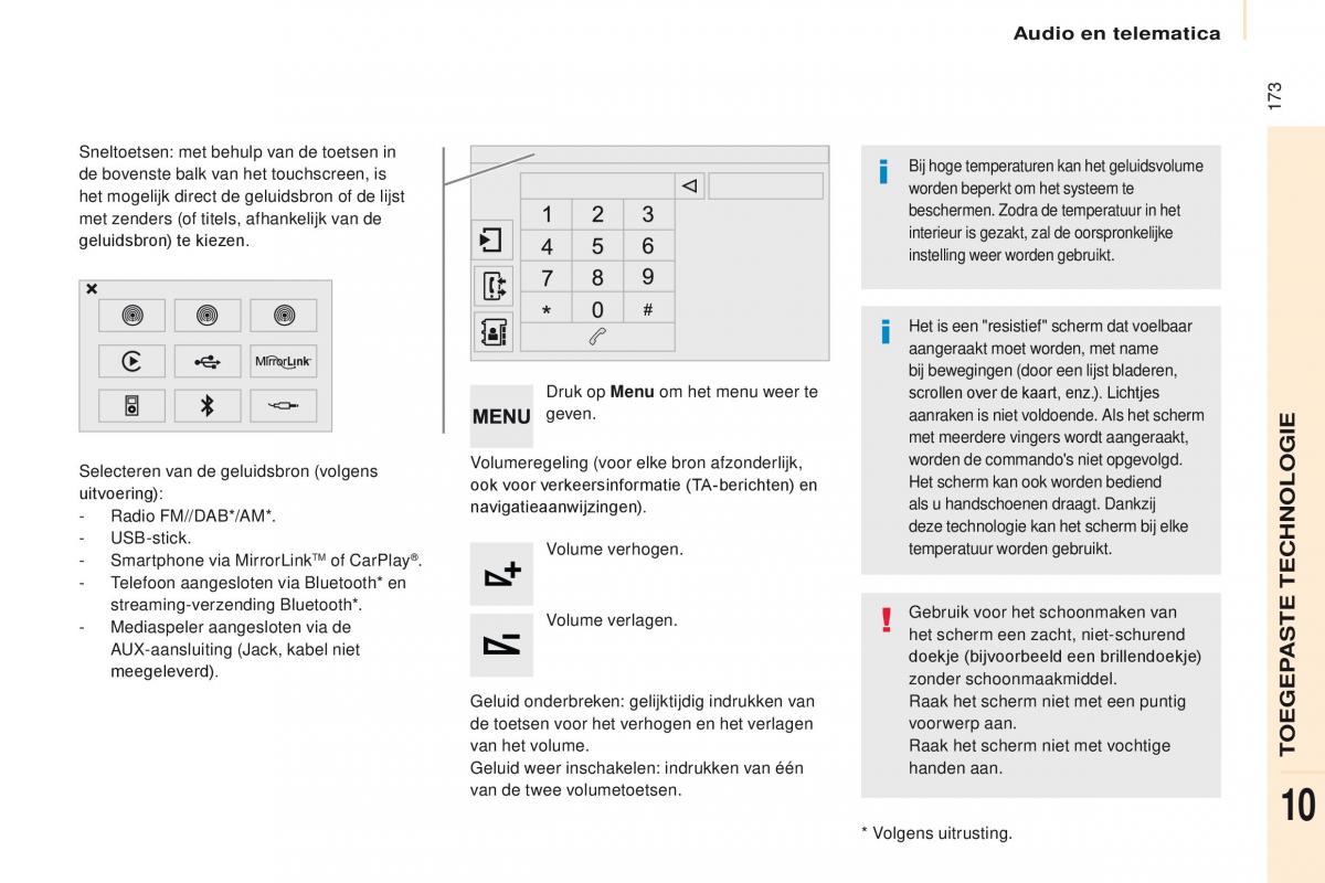 Citroen Berlingo Multispace II 2 handleiding / page 175