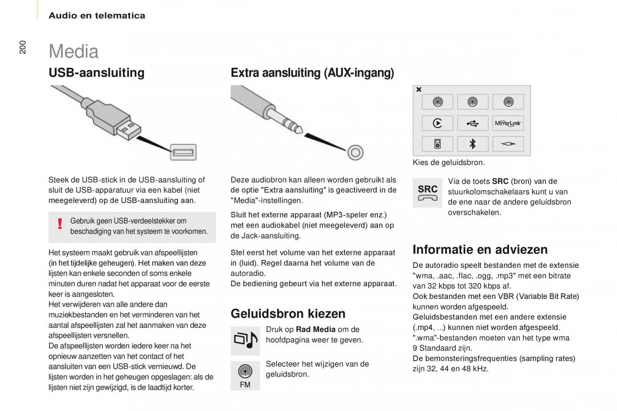 Citroen Berlingo Multispace II 2 handleiding / page 202