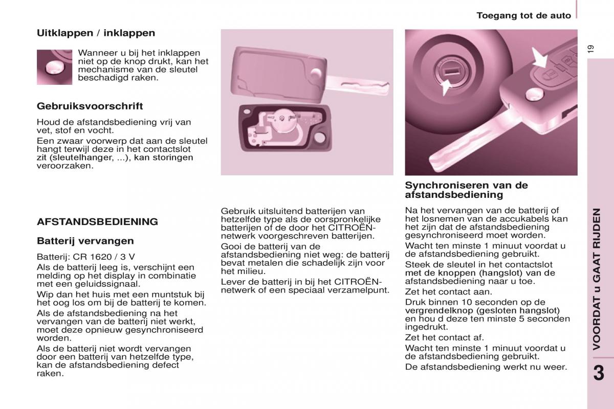 Citroen Berlingo Multispace II 2 handleiding / page 21