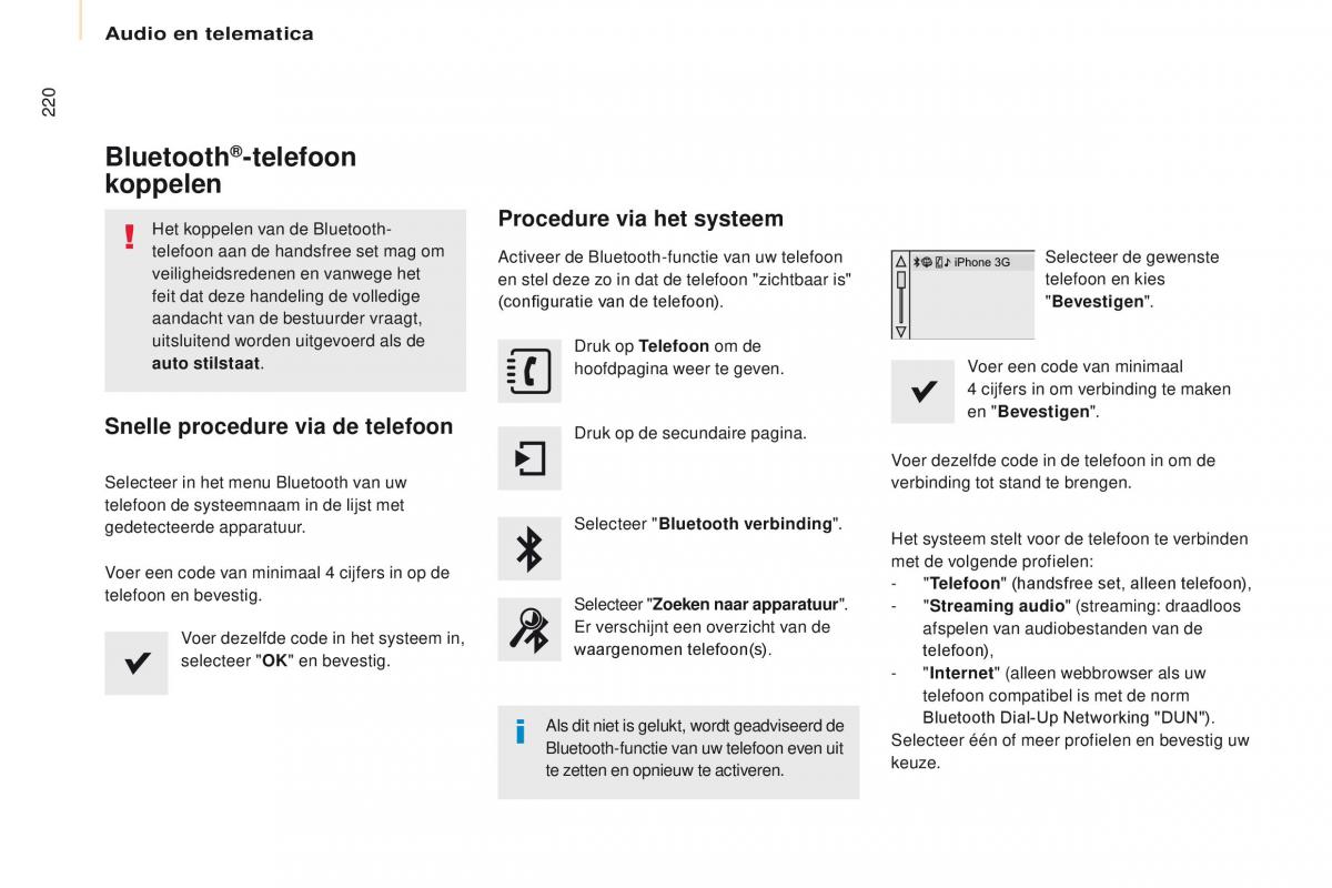 Citroen Berlingo Multispace II 2 handleiding / page 222