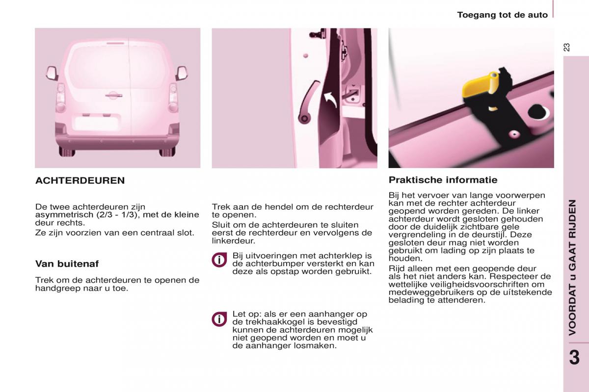 Citroen Berlingo Multispace II 2 handleiding / page 25