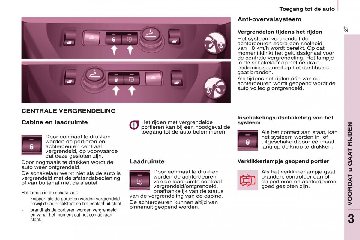 Citroen Berlingo Multispace II 2 handleiding / page 29