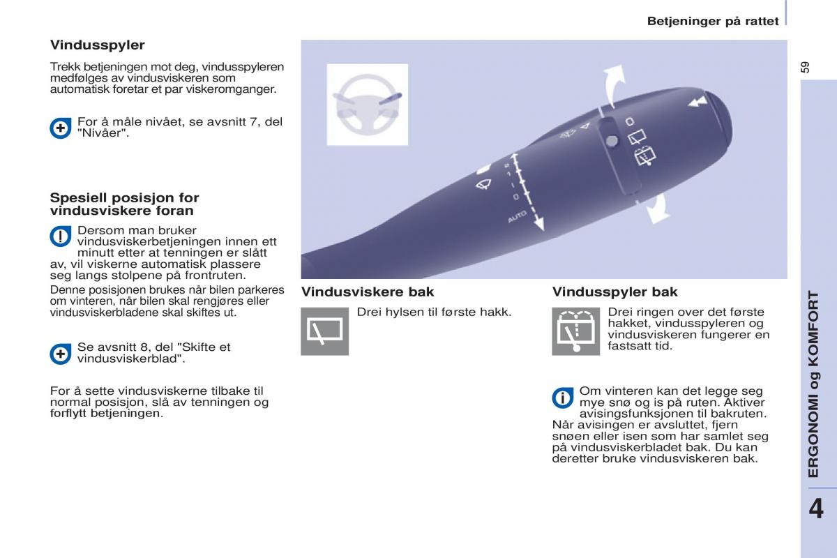 Citroen Berlingo Multispace II 2 bruksanvisningen / page 61