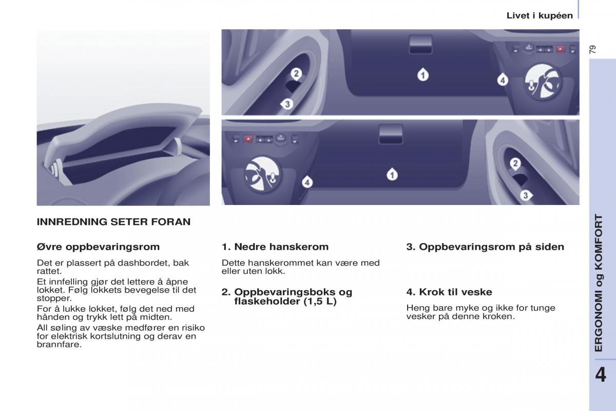 Citroen Berlingo Multispace II 2 bruksanvisningen / page 81