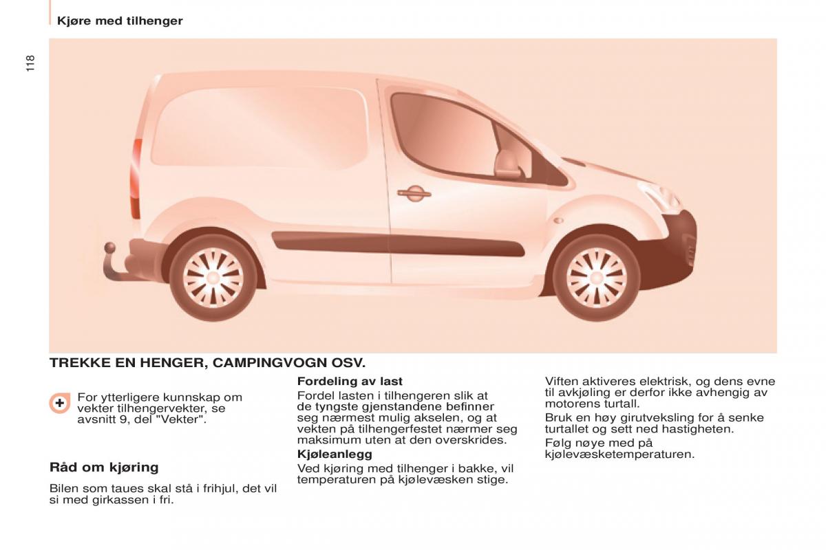 Citroen Berlingo Multispace II 2 bruksanvisningen / page 120