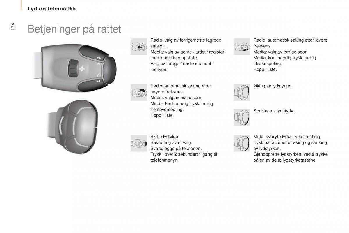 Citroen Berlingo Multispace II 2 bruksanvisningen / page 176