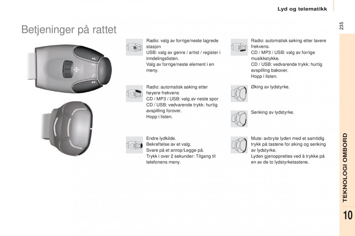 Citroen Berlingo Multispace II 2 bruksanvisningen / page 237