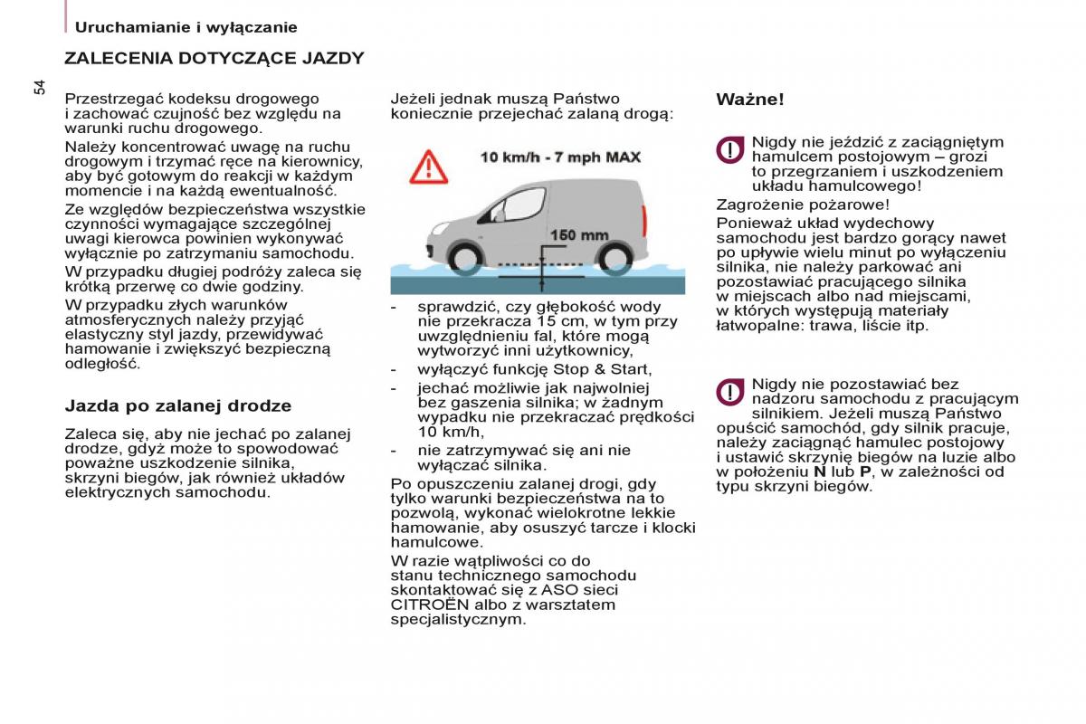 Citroen Berlingo Multispace II 2 instrukcja obslugi / page 56