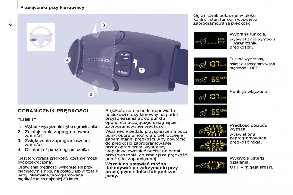 Citroen Berlingo Multispace II 2 instrukcja obslugi / page 66