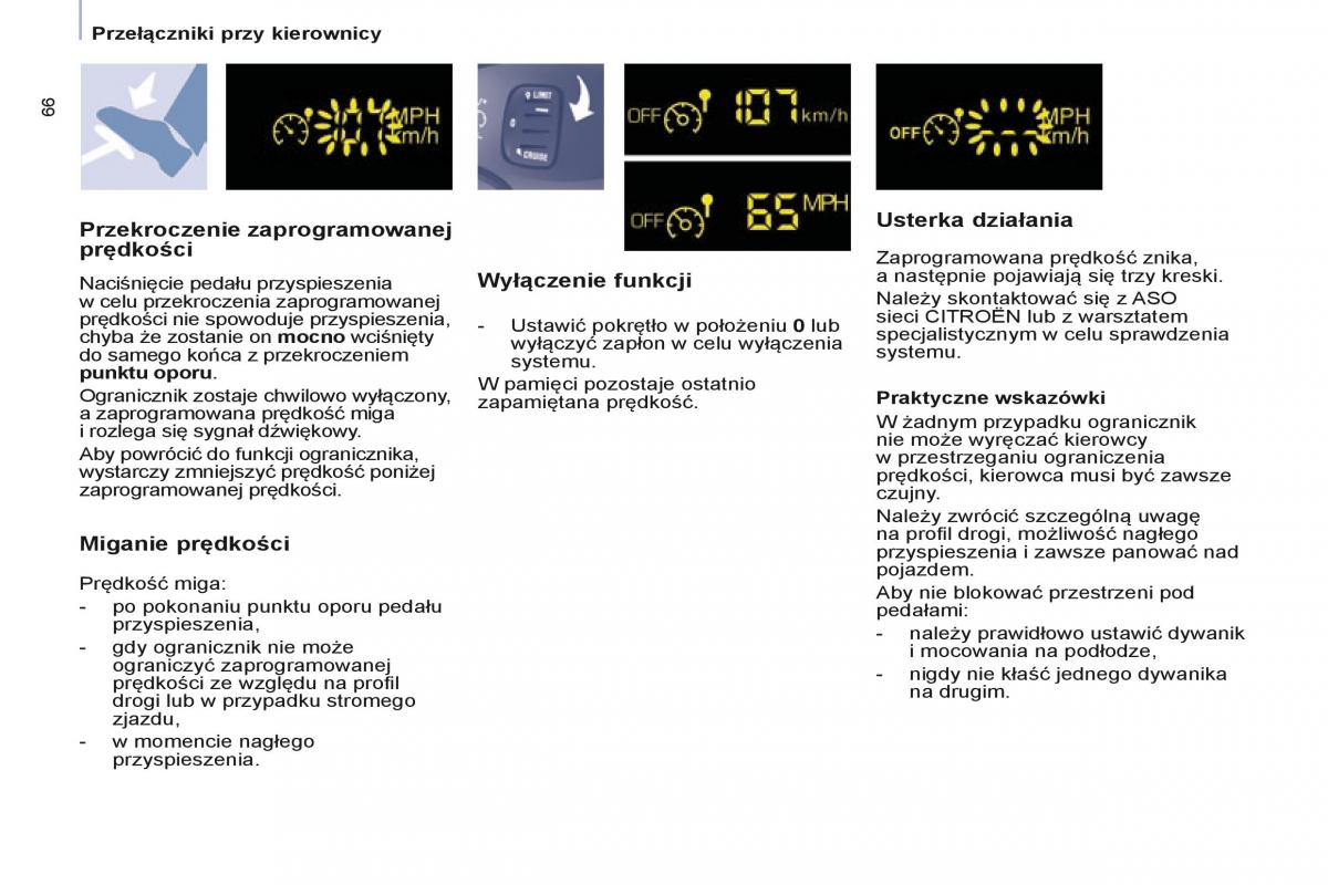 Citroen Berlingo Multispace II 2 instrukcja obslugi / page 68