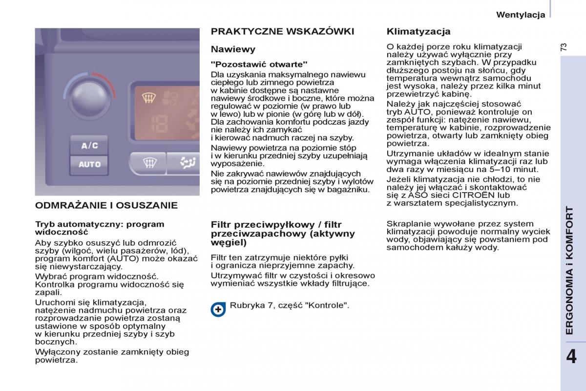 Citroen Berlingo Multispace II 2 instrukcja obslugi / page 75