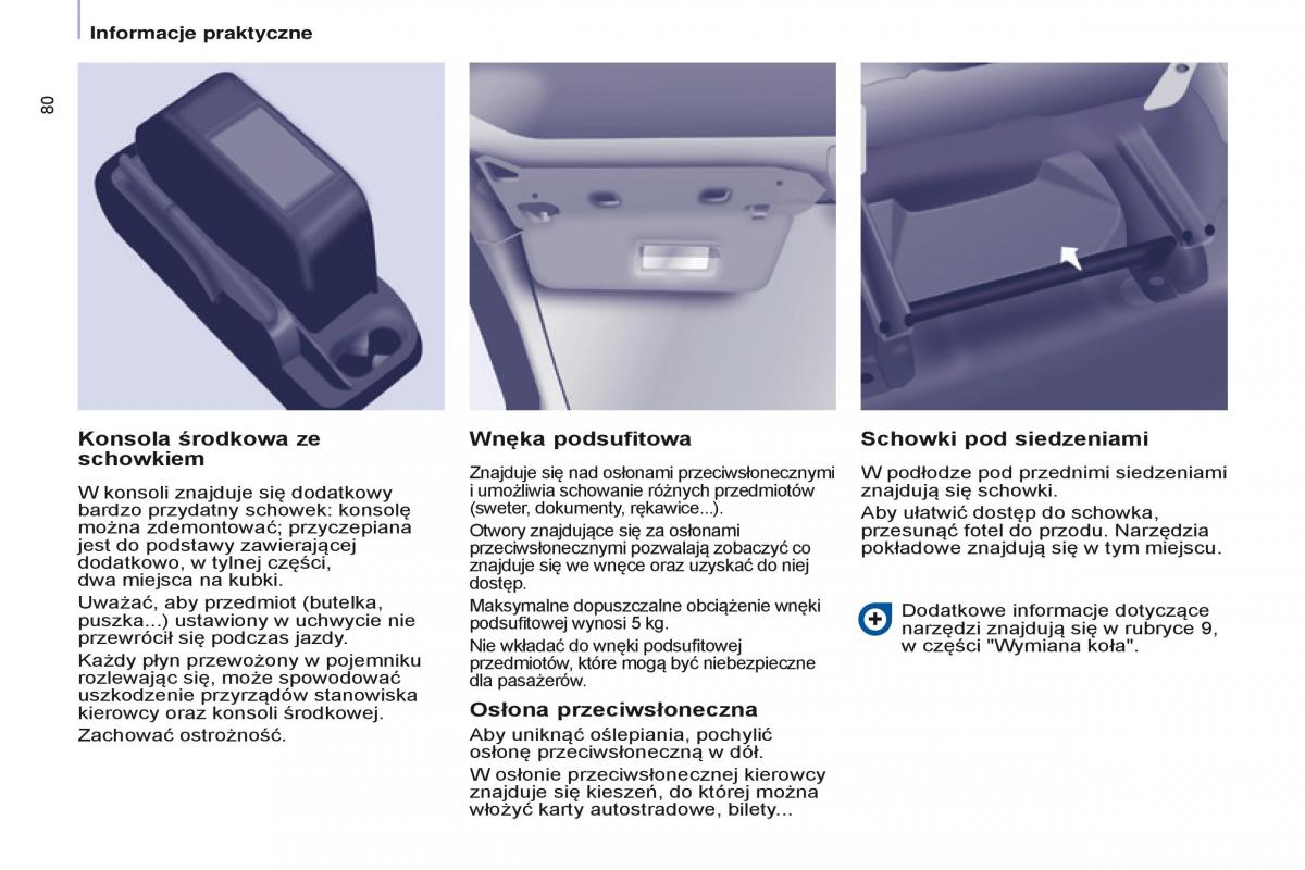 Citroen Berlingo Multispace II 2 instrukcja obslugi / page 82