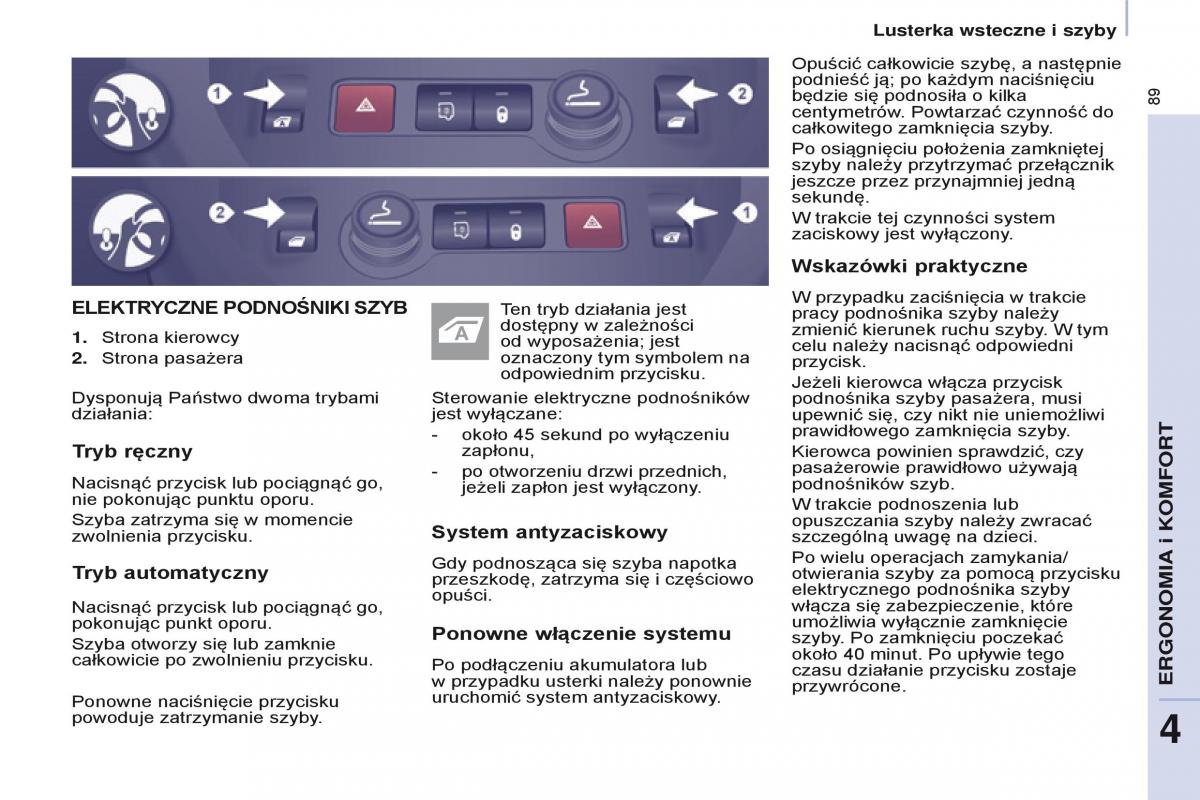 Citroen Berlingo Multispace II 2 instrukcja obslugi / page 91