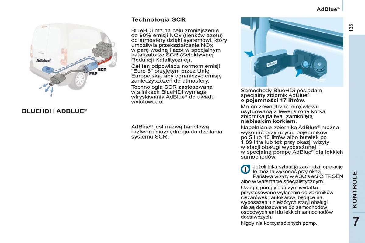 Citroen Berlingo Multispace II 2 instrukcja obslugi / page 137