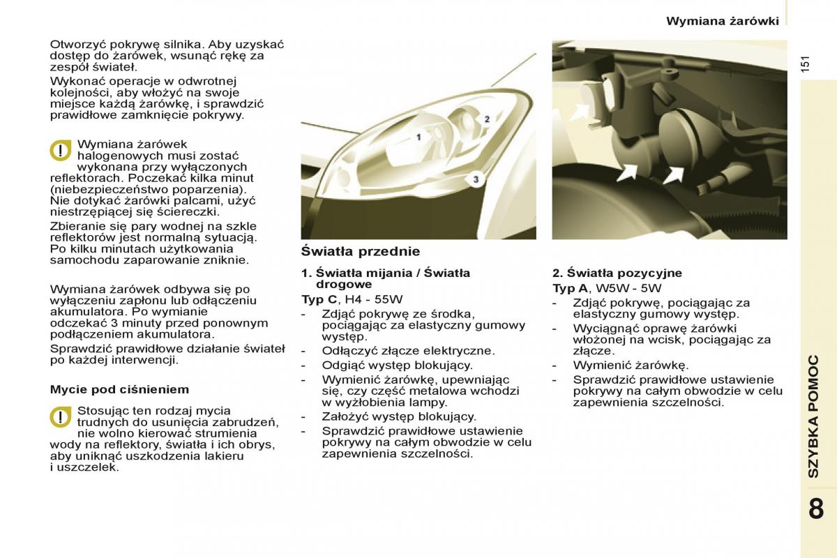 Citroen Berlingo Multispace II 2 instrukcja obslugi / page 153