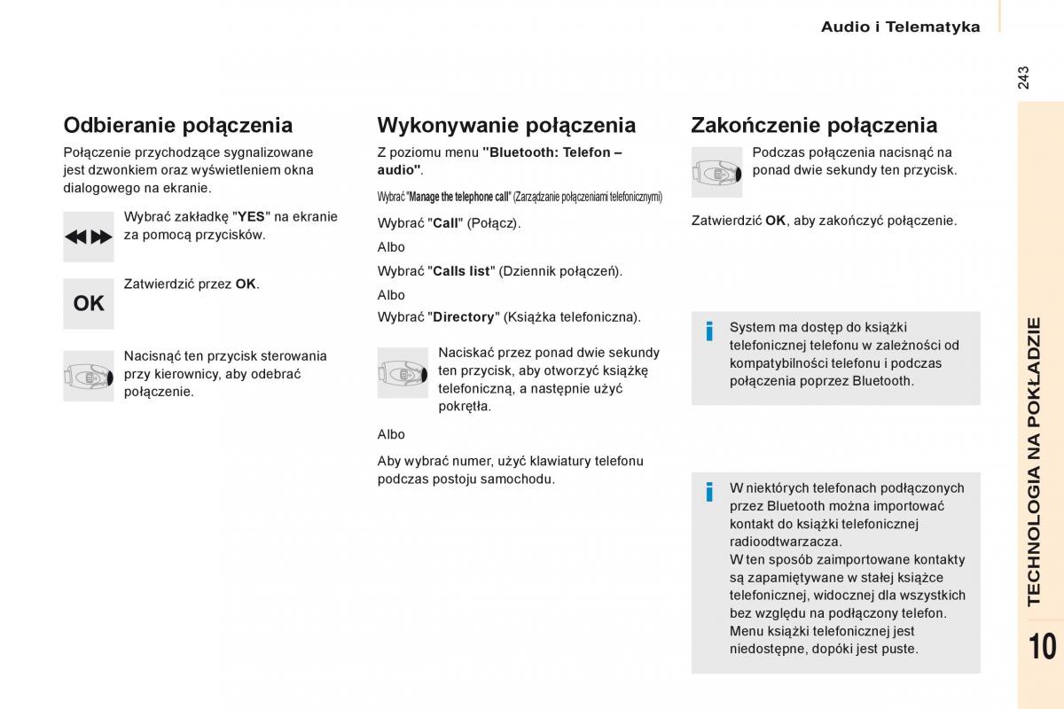 Citroen Berlingo Multispace II 2 instrukcja obslugi / page 245